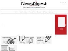 Tablet Screenshot of newsdigest-group.com